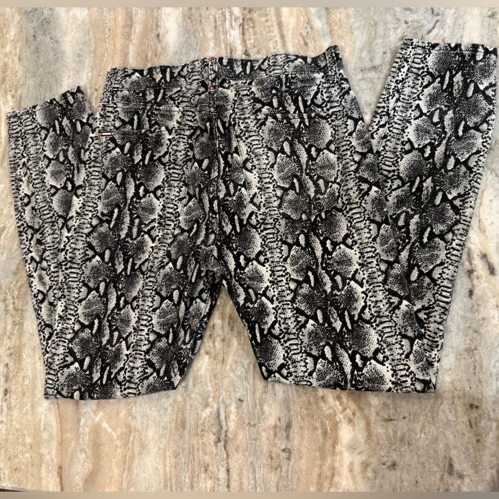 Women’s ALICE + OLIVIA Good High Rise Skinny Jeans in Snake- Size 27 - Picture 3 of 7